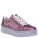 Дамски обувки Marblesea Leather Sneaker in Bright Purple Metallic