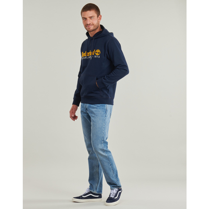 Мъжко горнище ESTABLISHED 1973 Embroidered Logo Loopback Hoodie DARK SAPPHIRE 04 Мъжко горнище ESTABLISHED 1973 Embroidered Logo Loopback Hoodie DARK SAPPHIRE TB0A5MX8433 04
