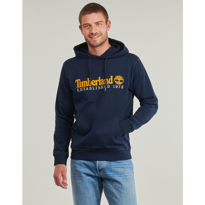 Мъжко горнище ESTABLISHED 1973 Embroidered Logo Loopback Hoodie DARK SAPPHIRE 02 Мъжко горнище ESTABLISHED 1973 Embroidered Logo Loopback Hoodie DARK SAPPHIRE TB0A5MX8433 02