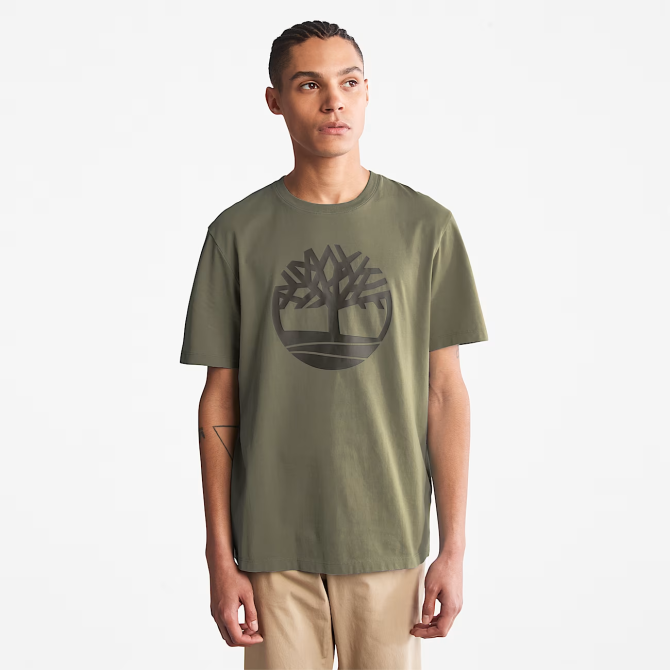 Мъжка тениска Kennebec River Tree Logo T-shirt for Men in Dark Green TB0A2C2RA58 02