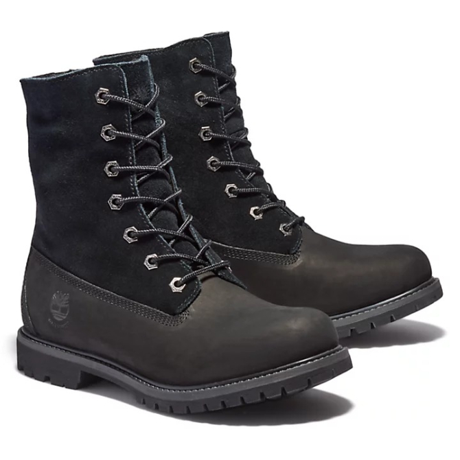 Дамски боти Timberland® Authentic Fold-over Boot for Women in Black C8149A 02