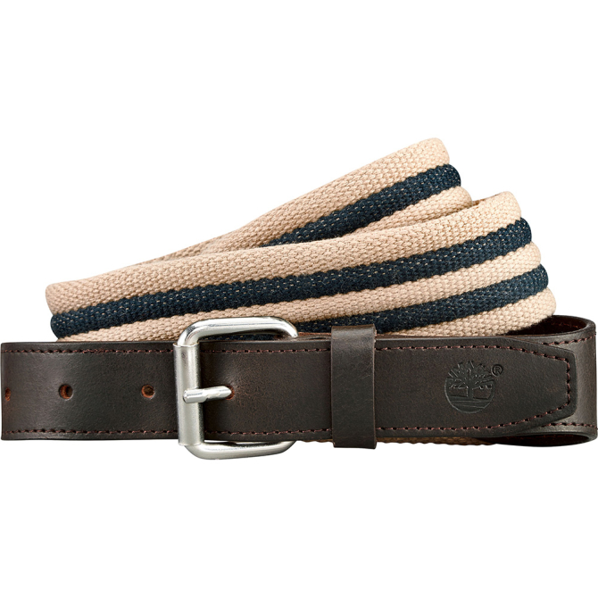 Мъжки колан Striped Canvas Belt A1D4F918 01