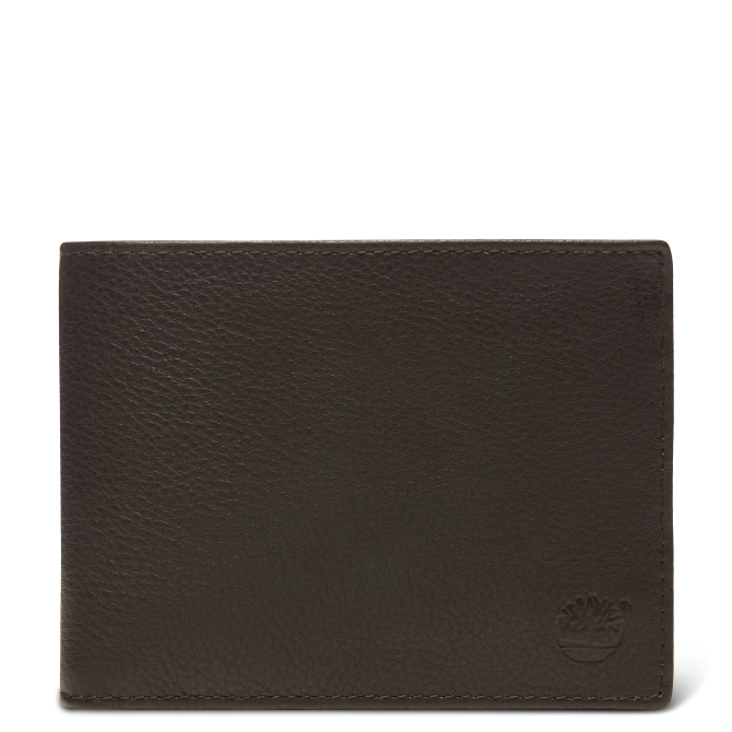 Мъжки портфейл Kennebunk Large Wallet for Men in Dark Brown TB0A1DFSA66 01