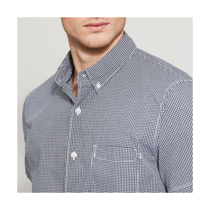 Мъжка риза Suncook River Gingham Shirt Navy A1KT5B68 04