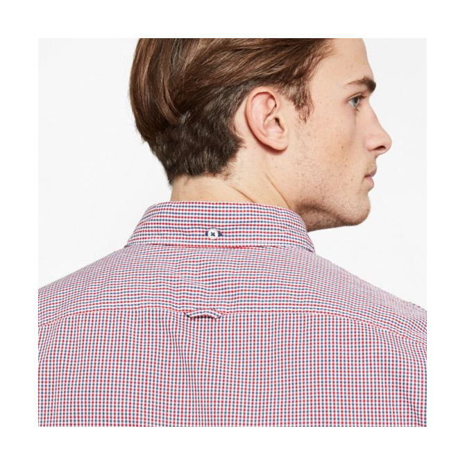 Мъжка риза Suncook River Gingham Shirt Blue Red A1KT5J84 05