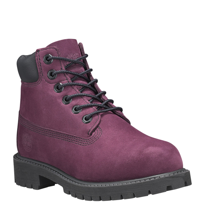 Юношески боти 6-Inch Premium Boot Dark Red A1O82 01