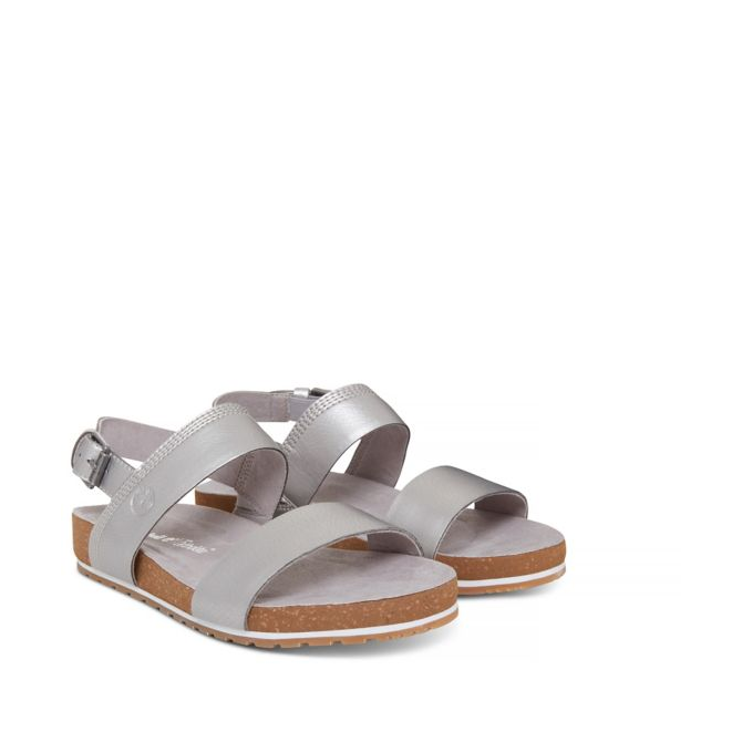 Дамски сандали Malibu Waves Two Strap Sandal Silver A1PFY 03