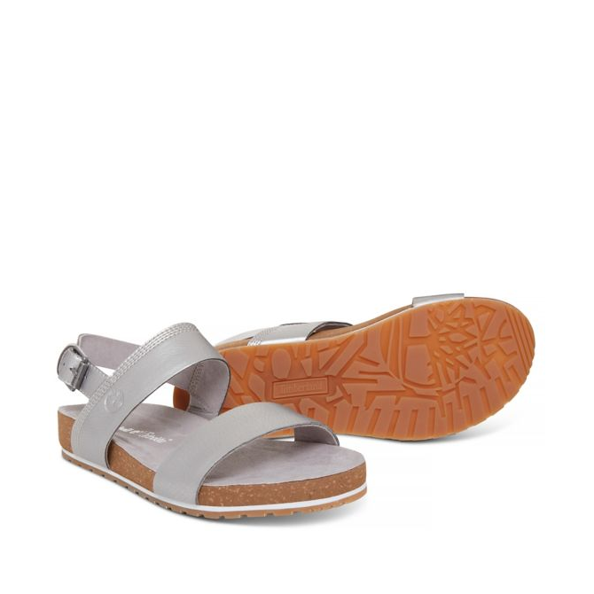 Дамски сандали Malibu Waves Two Strap Sandal Silver A1PFY 02