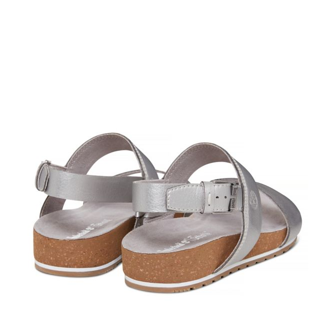 Дамски сандали Malibu Waves Two Strap Sandal Silver A1PFY 05