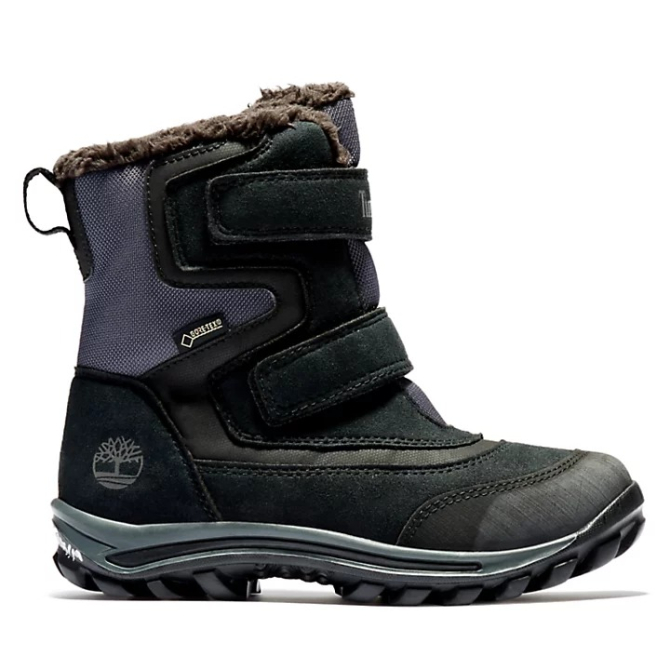 Юношески ботуши Chillberg 2-Strap GORE-TEX® for Junior in Black TB0A22SR015 01