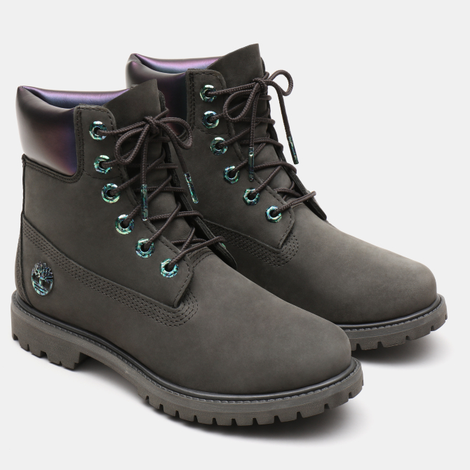 Дамски боти 6 Inch Iridescent Premium Boot for Women in Dark Green TB0A24J8P01 02