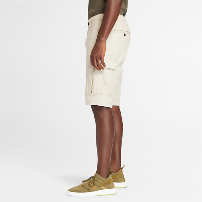 Мъжки панталон Poplin Cargo Shorts for Men in Beige TB0A25DS269 05