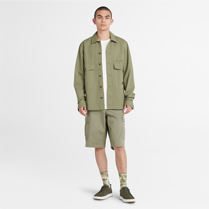 Мъжки панталон Outdoor Heritage Cargo Shorts for Men in Green TB0A25E4590 02