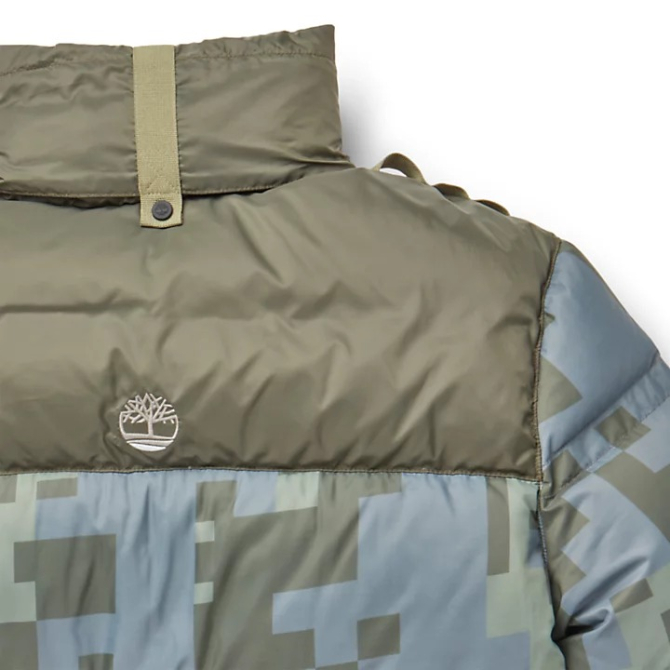 Унисекс яке Earthkeepers® by Raeburn All Gender Puffer Jacket in Green Camo TB0A25K3CL0 08