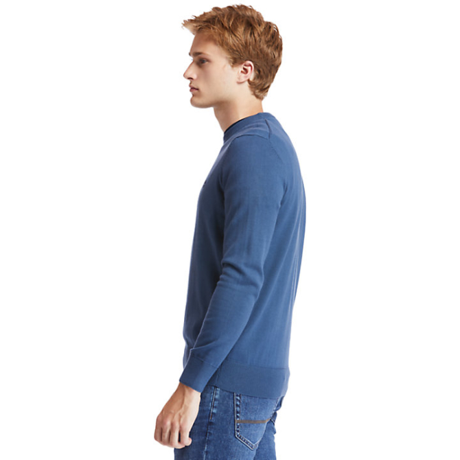 Мъжки пуловер Williams River Sweater for Men in Blue TB0A2BMM288 02