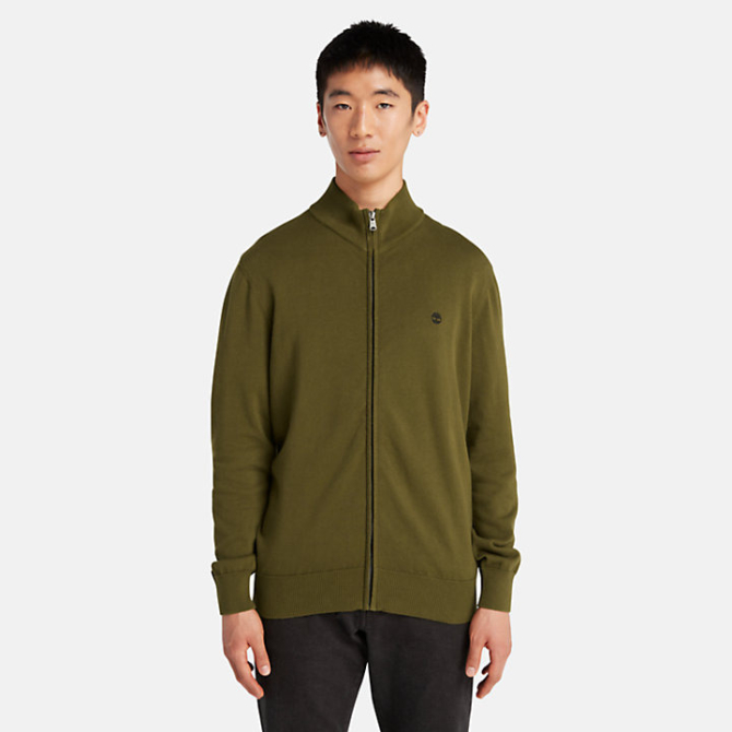 Мъжки пуловер WILLIAMS RIVER FULL-ZIP JUMPER FOR MEN IN GREEN TB0A2BMZ302 04