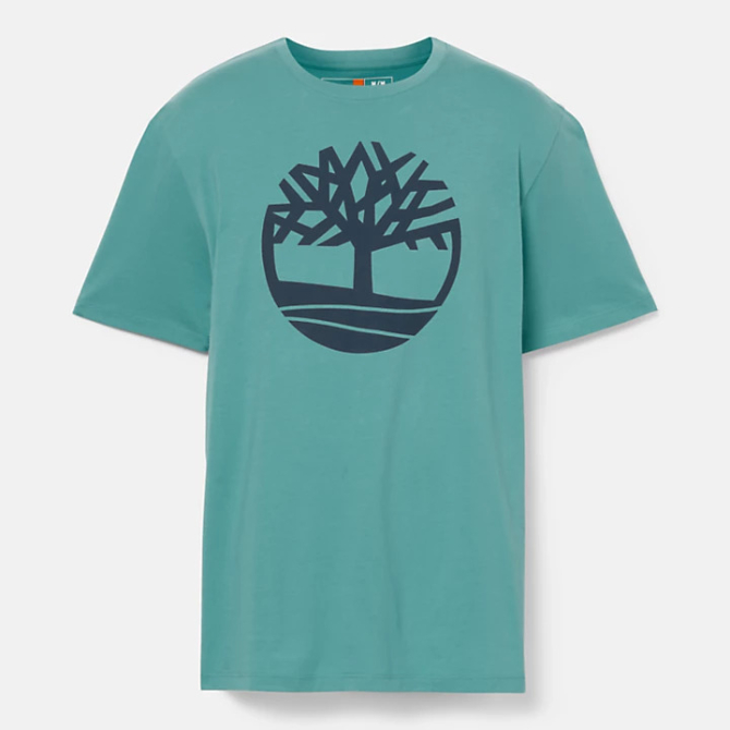 Мъжка тениска Kennebec River Tree Logo T-Shirt for Men in Teal TB0A2C2RCL6 05