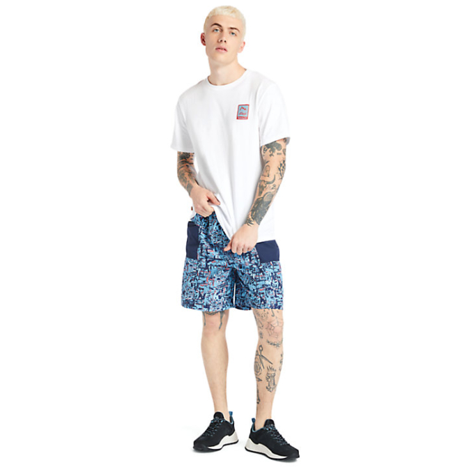 Мъжки шорти Printed Trail Shorts for Men in Blue TB0A2DUEBK9 03