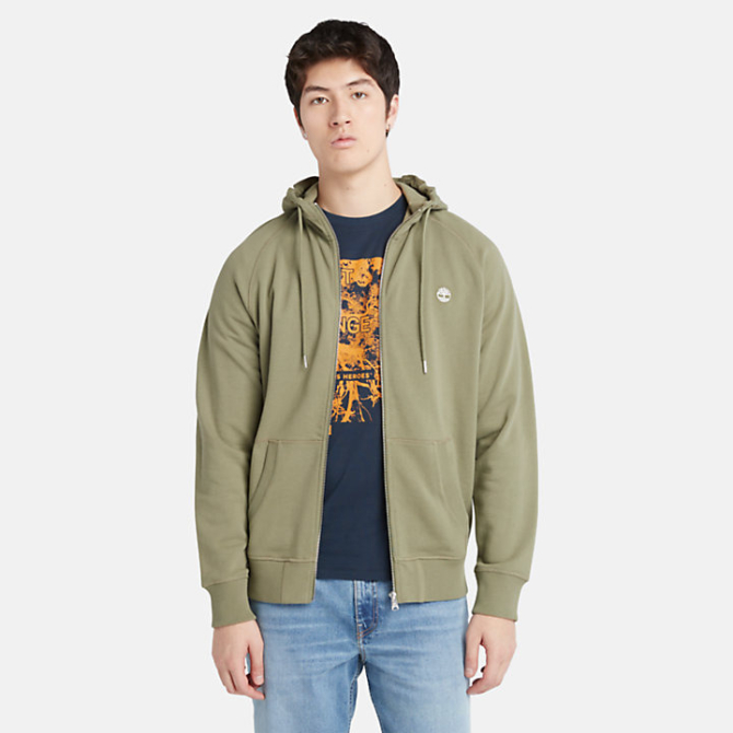 Мъжко горнище Exeter Loopback Hoodie for Men in Light Green TB0A2F6Y590 06