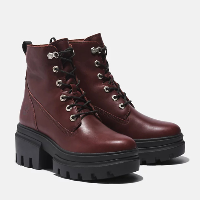 Дамски боти Everleigh 6 Inch Boot for Women in Burgundy TB0A41U6C60 03