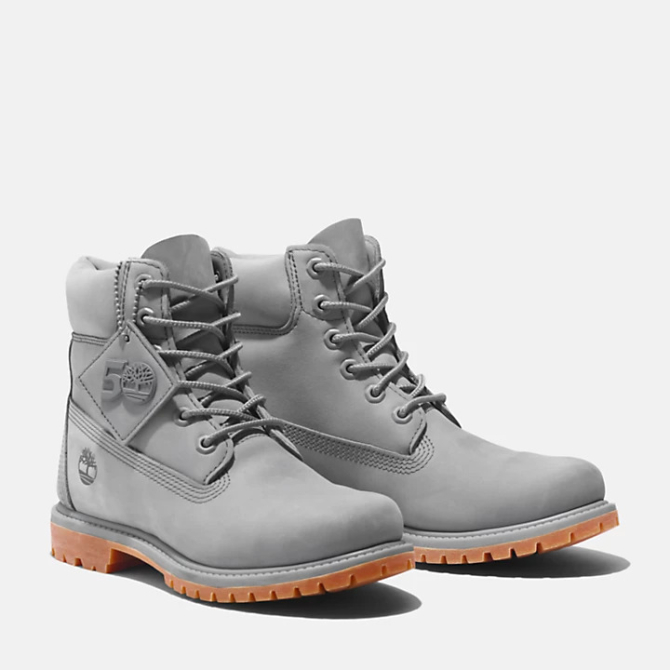 Дамски боти Timberland® 50th Edition Premium 6-Inch Waterproof Boot for Women in Grey TB0A4326EA3 02