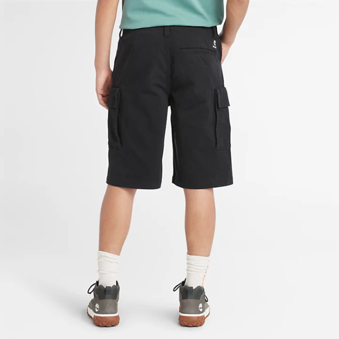 Мъжки шорти Twill Cargo Shorts for Men in Black TB0A5U1B001 02