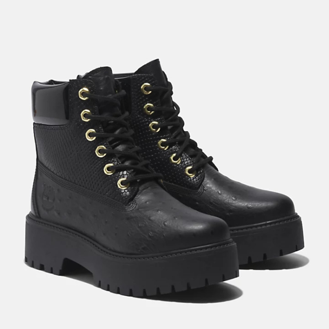 Дамски боти STONE STREET TIMBERLAND® PREMIUM PLATFORM BOOT FOR WOMEN IN BLACK TB0A5U5J015 02