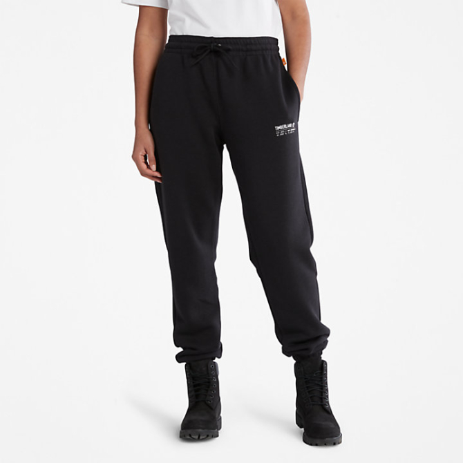 Мъжко долнище Luxe Comfort Essentials Refibra™ Tracksuit Bottoms in Black TB0A5UHN001 01