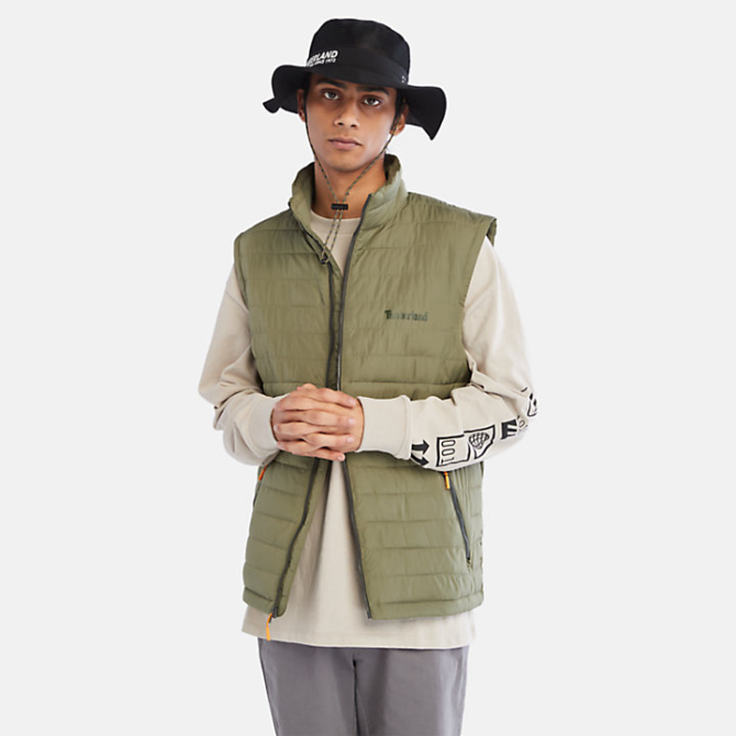 Мъжки елек Axis Peak Water-Repellent Packable Gilet for Men in Green TB0A5XR5590 01