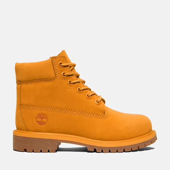 Детски боти Timberland® 50th Edition Premium 6-Inch Waterproof Boot for Youth in Orange TB0A5YA5804 01