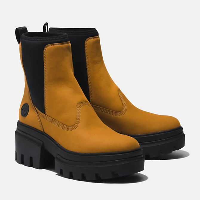 Дамски боти Everleigh Chelsea Boot for Women in Yellow TB0A5YF4231 03