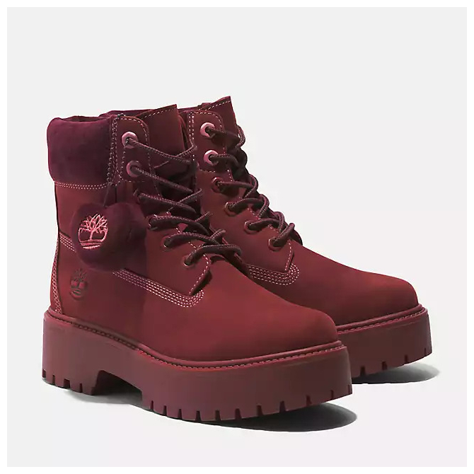 Дамски боти Timberland® Heritage Stone Street 6 Inch Boot for Women in Red TB0A62RREQ1 04