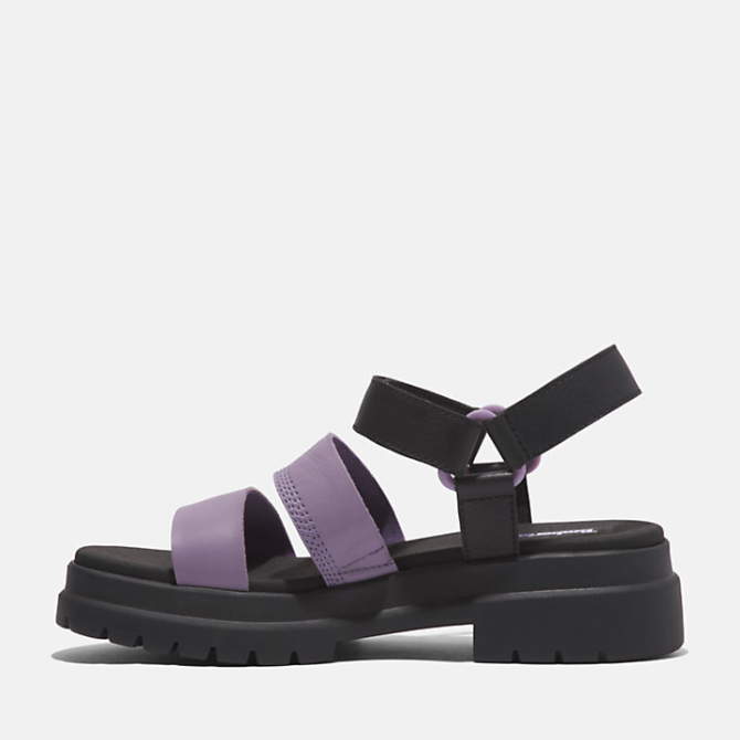 Дамски сандали London Vibe 3-Strap Sandal for Women in Purple TB0A63GGEAJ 02