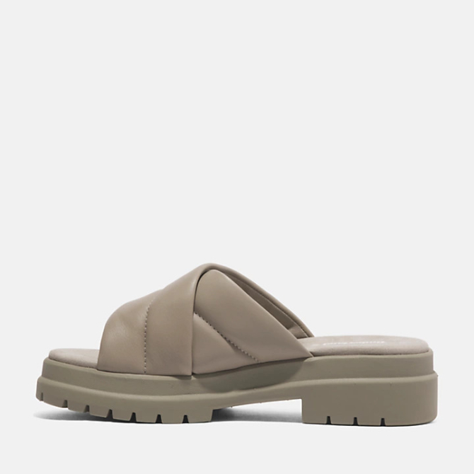 Дамски чехли London Vibe Slide Sandal for Women in Light Grey TB0A63SJEO1 02