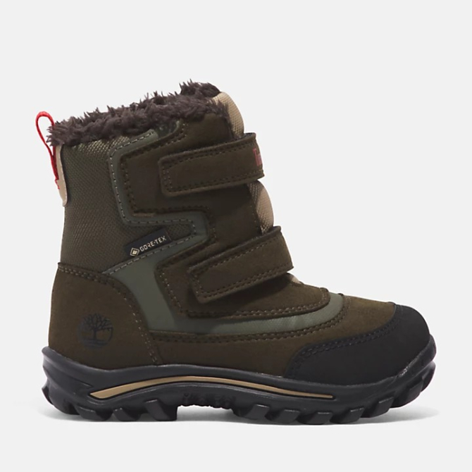 Детски ботуши Chillberg Waterproof Winter Boot for Toddler in Dark Green TB0A67EMA58 01