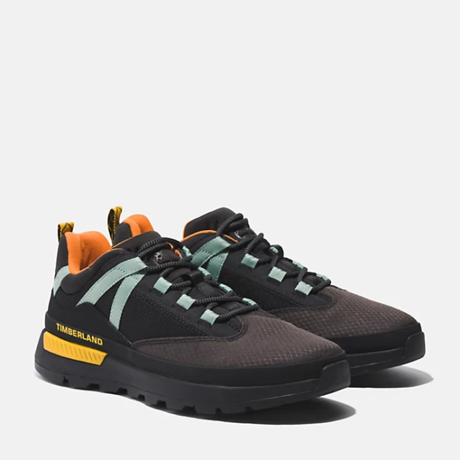 Мъжки обувки Euro Trekker Lace-Up Low Trainer for Men in Black/Yellow TB0A6AZDEK9 03