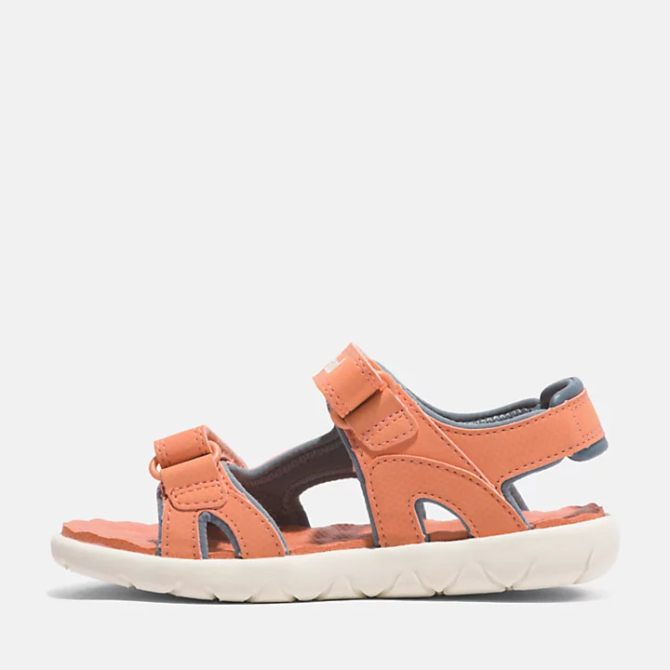 Юношески сандали Perkins Row 2-Strap Sandal for Junior in Light Orange TB0A6CID870 02