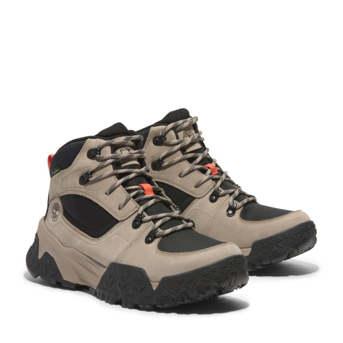 Мъжки обувки Motion Scramble Mid Lace-Up Waterproof Hiking Boot for Men in Beige & Black TB0A6DD1EN5 02