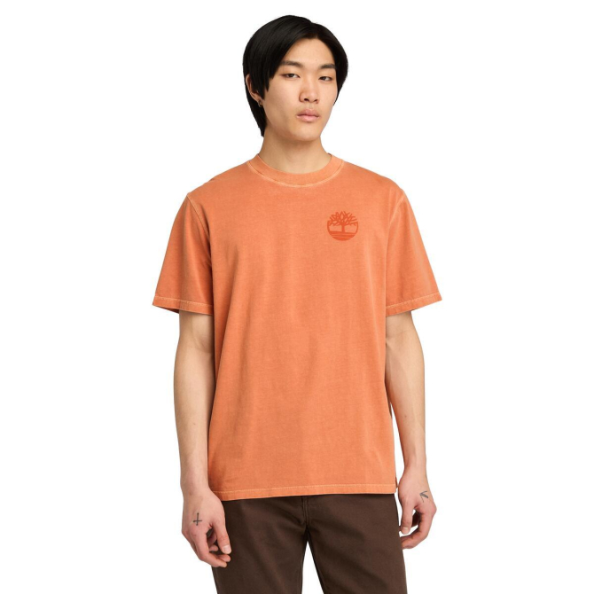 Мъжка тениска Merrymack River Back Graphic T-Shirt for Men in Orange TB0A6VN6888 01