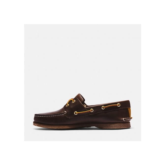 Мъжки мокасини Classic Boat Shoe for Men in Dark Brown Full Grain TB0A5QSZ968 02