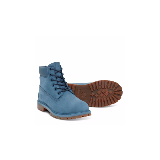 Юношески боти 6-Inch Premium Boot Blue A1O8D 02