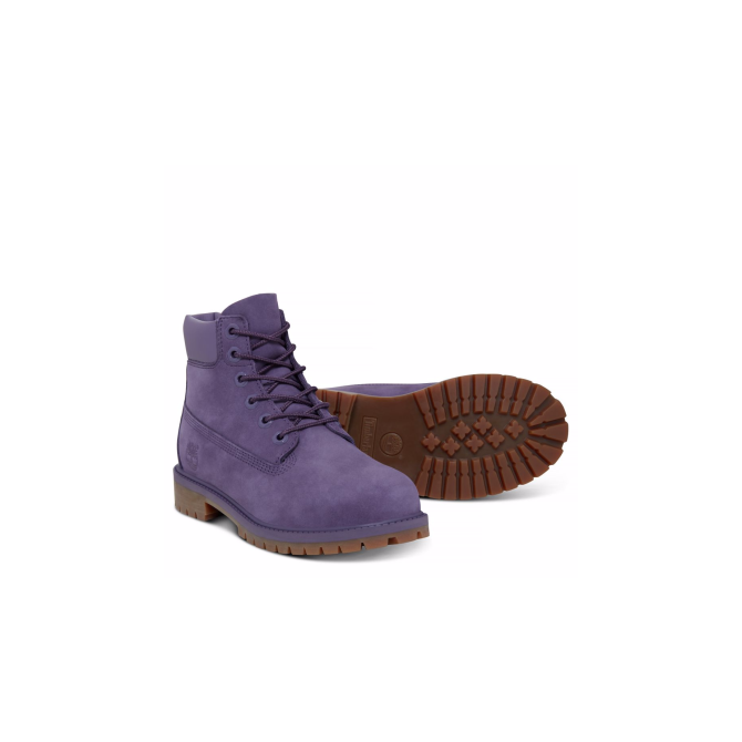 Юношески боти 6-Inch Premium Boot Purple A1OCR 02