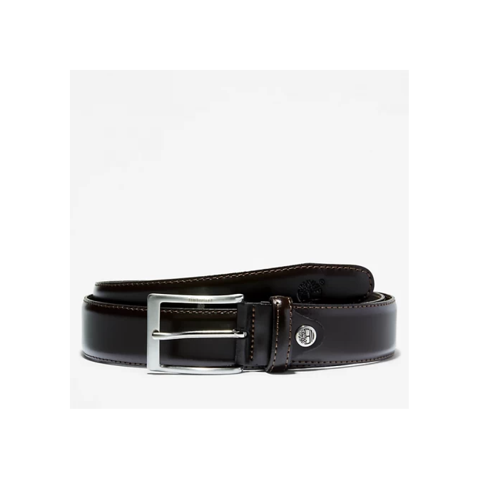 Мъжки колан Classic Squared Buckle Belt for Men in Brown TB0A1DF9968 01