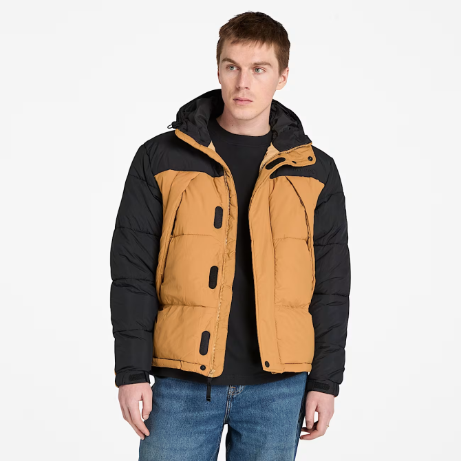 Мъжко яке Durable Water Repellent Puffer Jacket BLACK/WHEAT BOOT TB0A6267P56 02