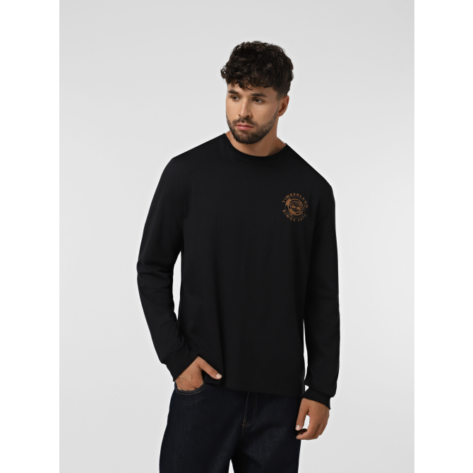 Мъжка блуза ''RUGGED LOGO'' Long Sleeve Graphic Tee BLACK TB0A6M5B001 01