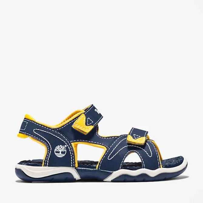 Юношески сандали Adventure Seeker 2-strap Sandal for Junior in Blue TB02494A484 01