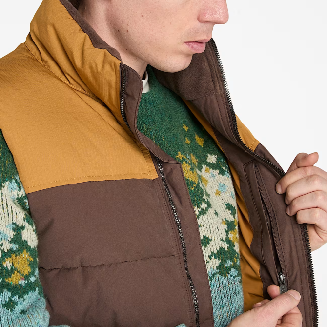 Мъжки елек WELCH MOUNTAIN Durable Water Repellent Puffer Vest WB-CHOCOLATE BROWN 05 Мъжки елек WELCH MOUNTAIN Durable Water Repellent Puffer Vest WB-CHOCOLATE BROWN TB0A22XMA0L 05