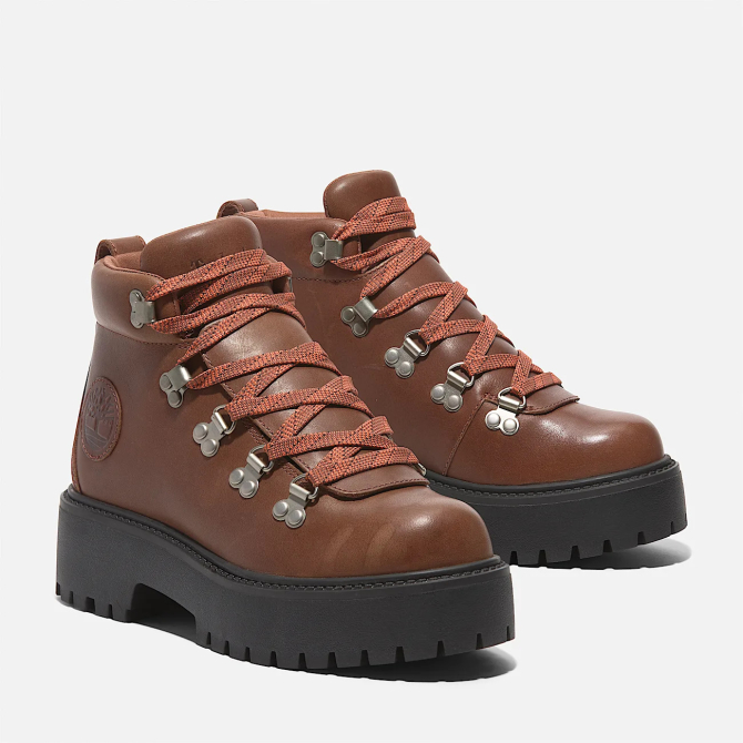 Дамски обувки Stone Street Lace-up Platform Hiker for Women in Brown TB0A27VJEM6 03