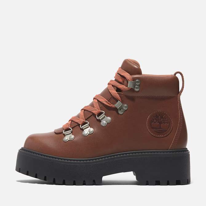 Дамски обувки Stone Street Lace-up Platform Hiker for Women in Brown TB0A27VJEM6 07