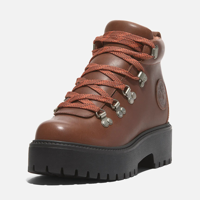 Дамски обувки Stone Street Lace-up Platform Hiker for Women in Brown TB0A27VJEM6 05